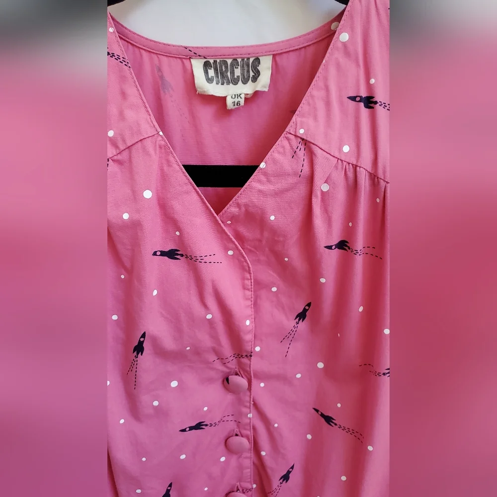 Circus Modcloth Ingrid Dress UK 16 - Picture 2 of 11